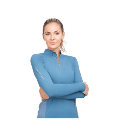 Haut Thermique Ednam Femme Bleu Ardoise Coldstream