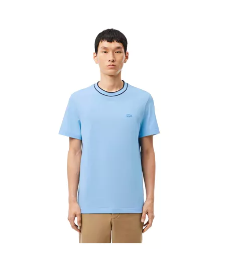 T-shirt Homme Bleu Clair Lacoste