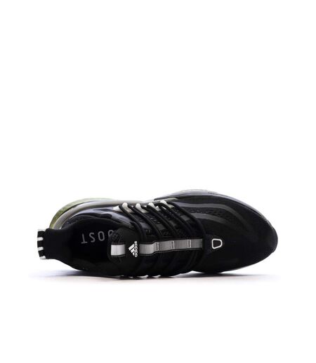 Baskets noires/grises homme adidas alphaboost