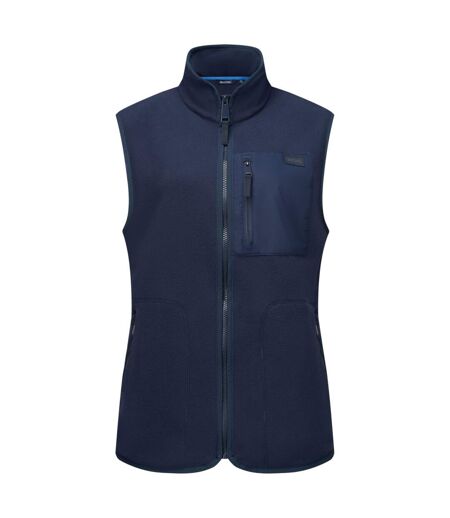 Womens/ladies Frankie Microfleece Body Warmer Navy Regatta