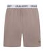 Ensemble De Pyjama Court Homme Gris Marron Lyle & Scott-3