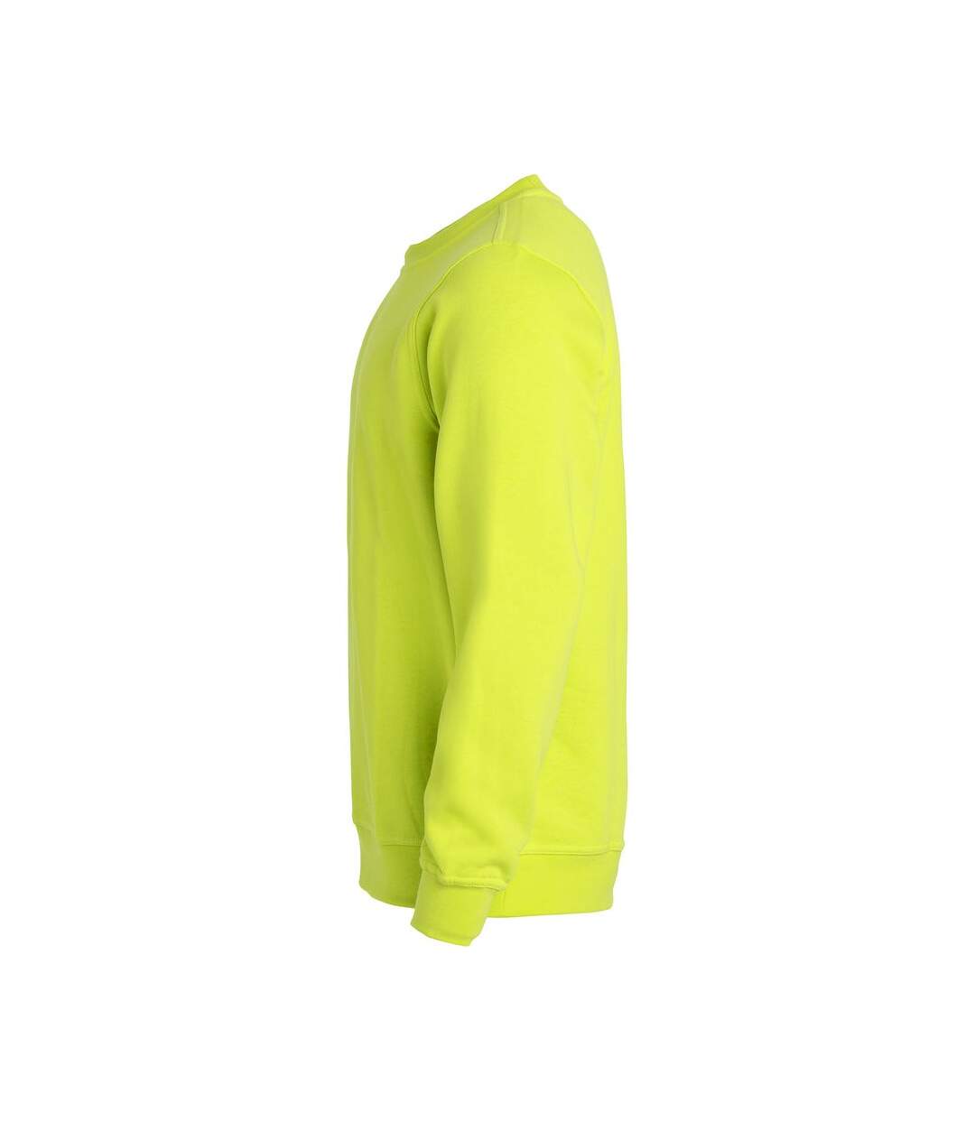 Sweat adulte vert fluo Clique