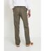 Pantalon ceinture ajustable invisible tissu sergé laine-2