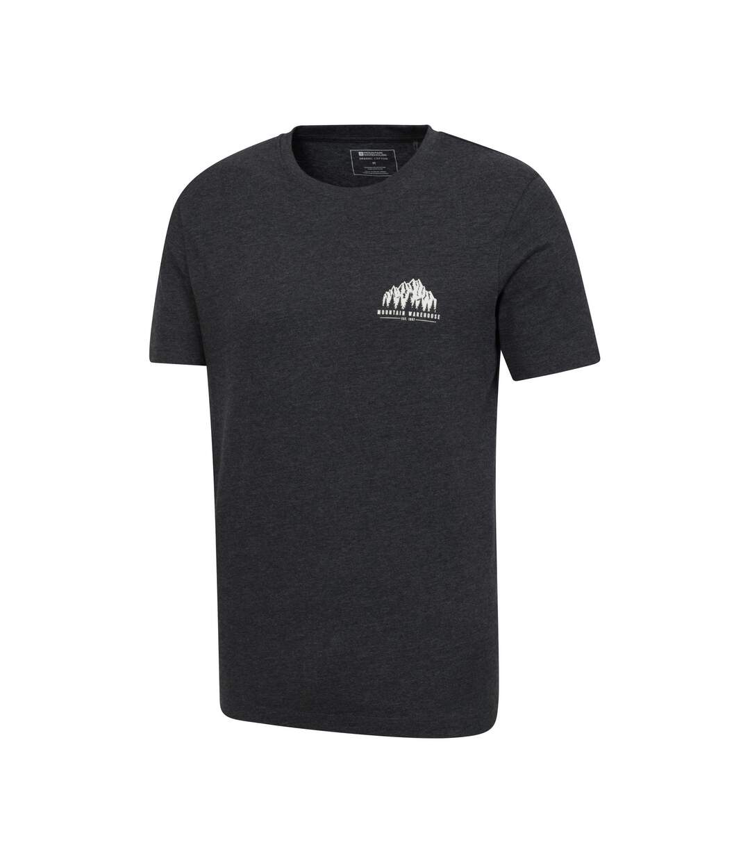 T-shirt adventure homme charbon Mountain Warehouse-3