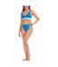 Lot De 2  Strings Femme Noir Bleu Adidas-1