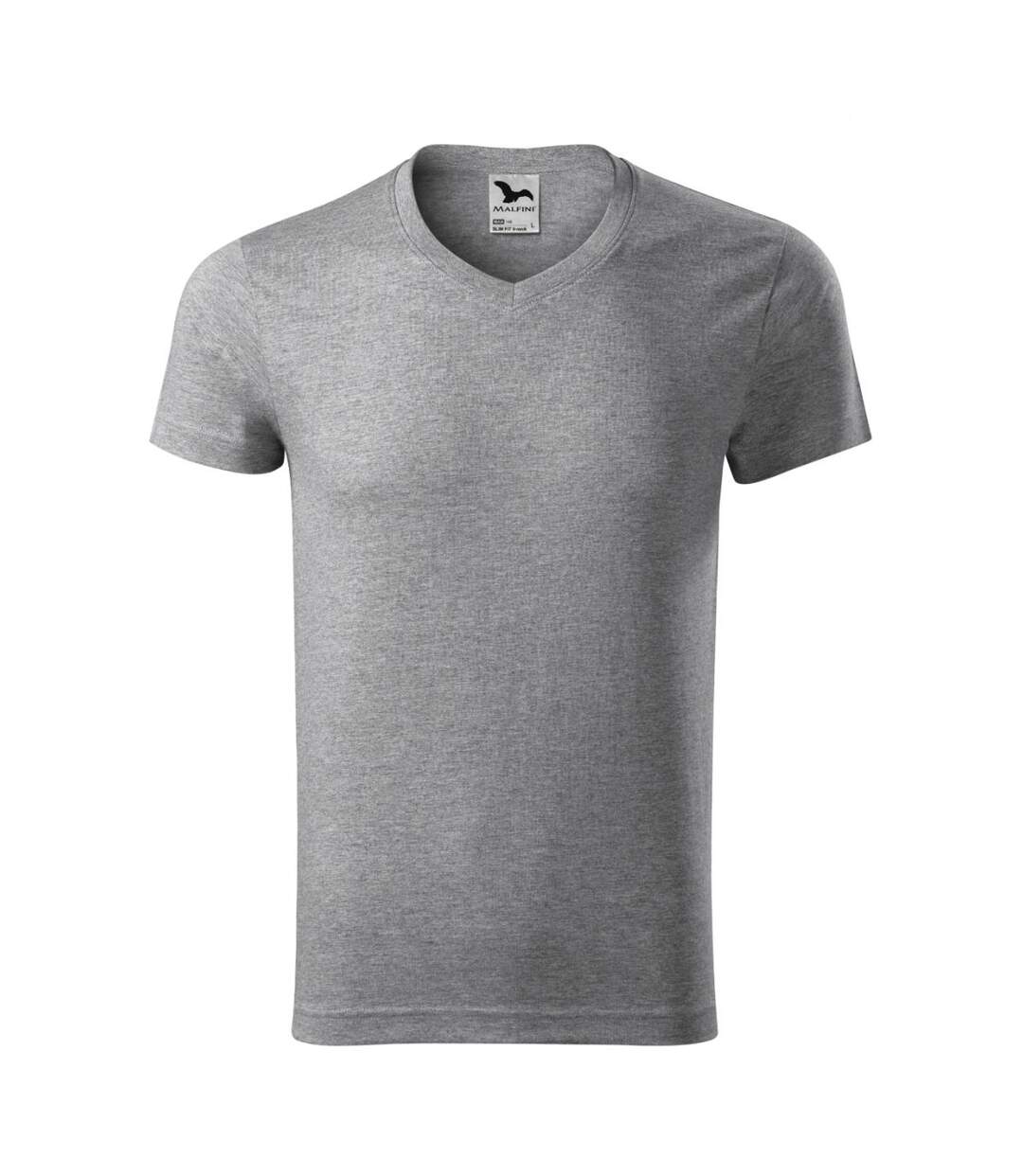 T-shirt Homme Gris Foncé Malfini-1