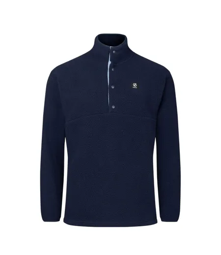 Mens Twin Tip Snap Fleece Top Navy Dare 2B