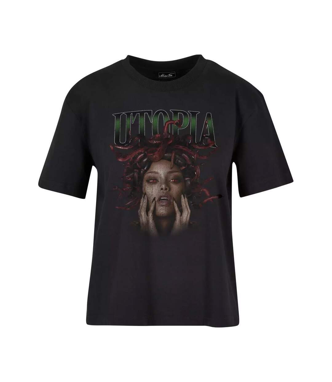 T-shirt Utopia Femmes/dames Noir Miss Tee-1