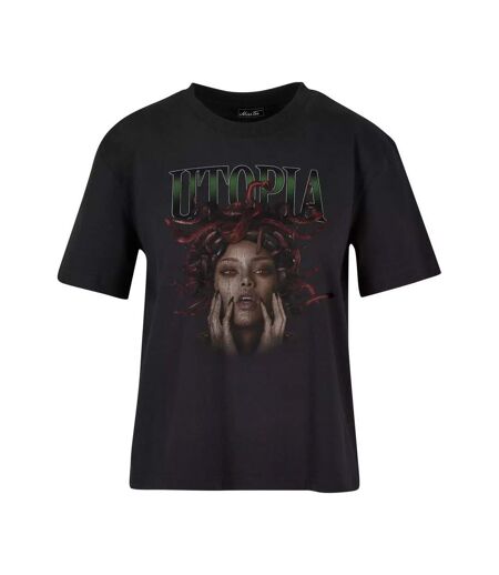 T-shirt Utopia Femmes/dames Noir Miss Tee