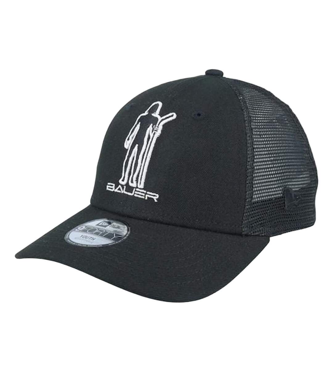Casquette Trucker Ne Hockey Guy 9forty Enfant Noir Bauer-2