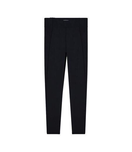 Womens/ladies Vapodri Full Length Leggings Jet Black Canterbury