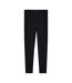 Womens/ladies Vapodri Full Length Leggings Jet Black Canterbury-3