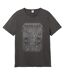 Mens The Black Album Metallica T-shirt Charcoal Amplified-1