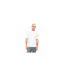 Mens 247 Graphic Performance T-shirt White Represent-1
