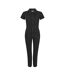 Combinaison Manches Courtes Femme Noir Good American-1