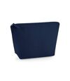 Bagbase Felt Accessory Bag (Navy) (18cm x 9cm x 19cm)