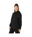 Womens/ladies Hoodie Black Asics-2