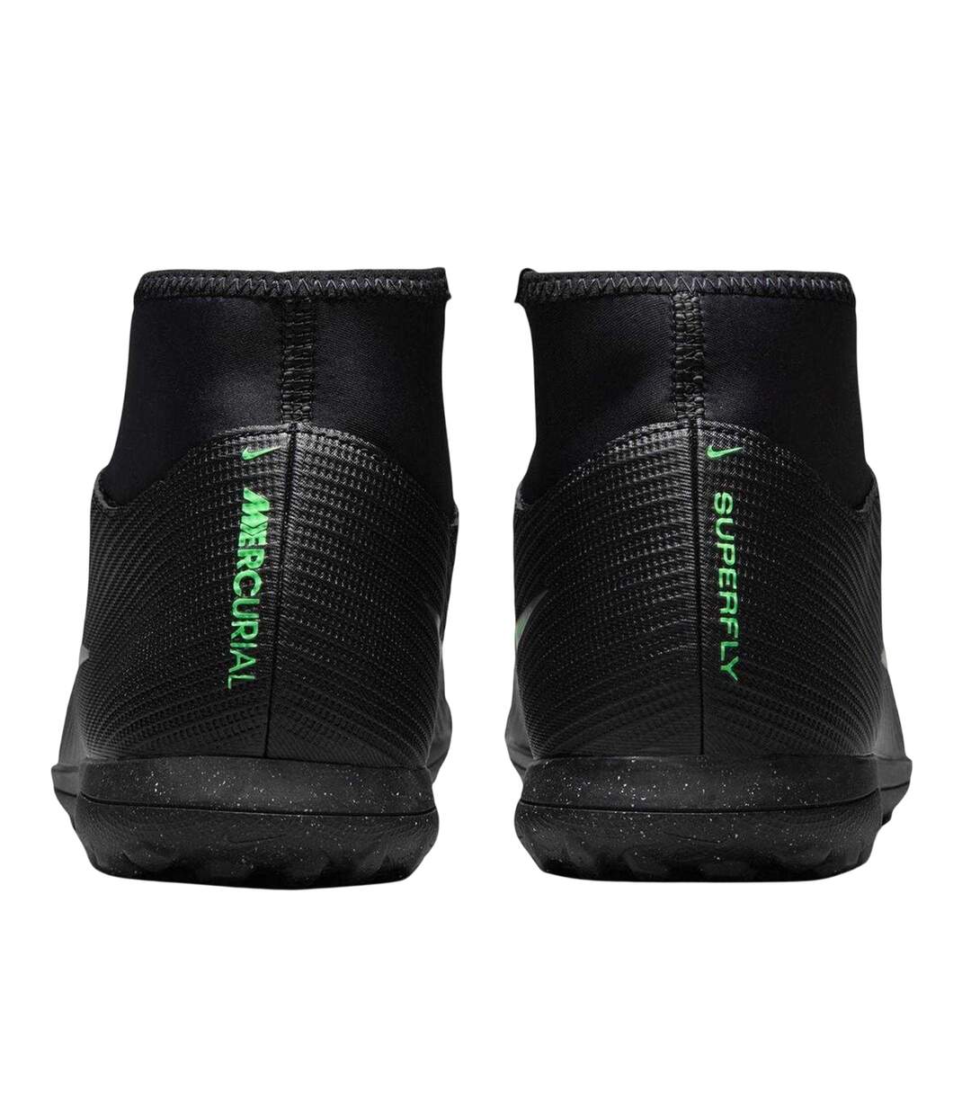 Chaussures De Foot Pour Terrain Artificiel Coupe Cintrée Mercurial Club Homme Noir Vert Nike-2