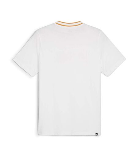 T-shirt Blanc/Jaune Homme Puma Squad Big Graph - L