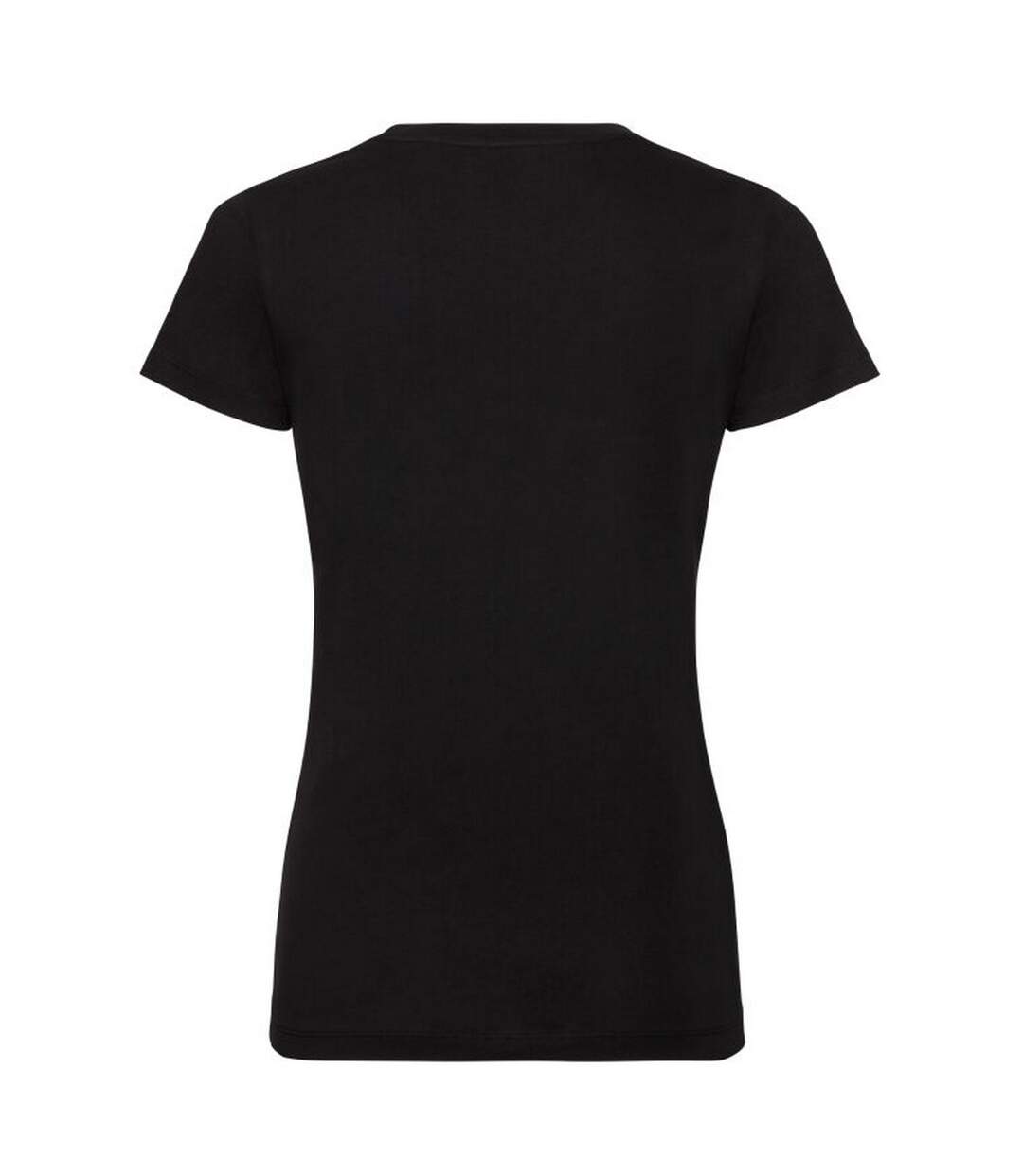 T-shirt femme noir Russell