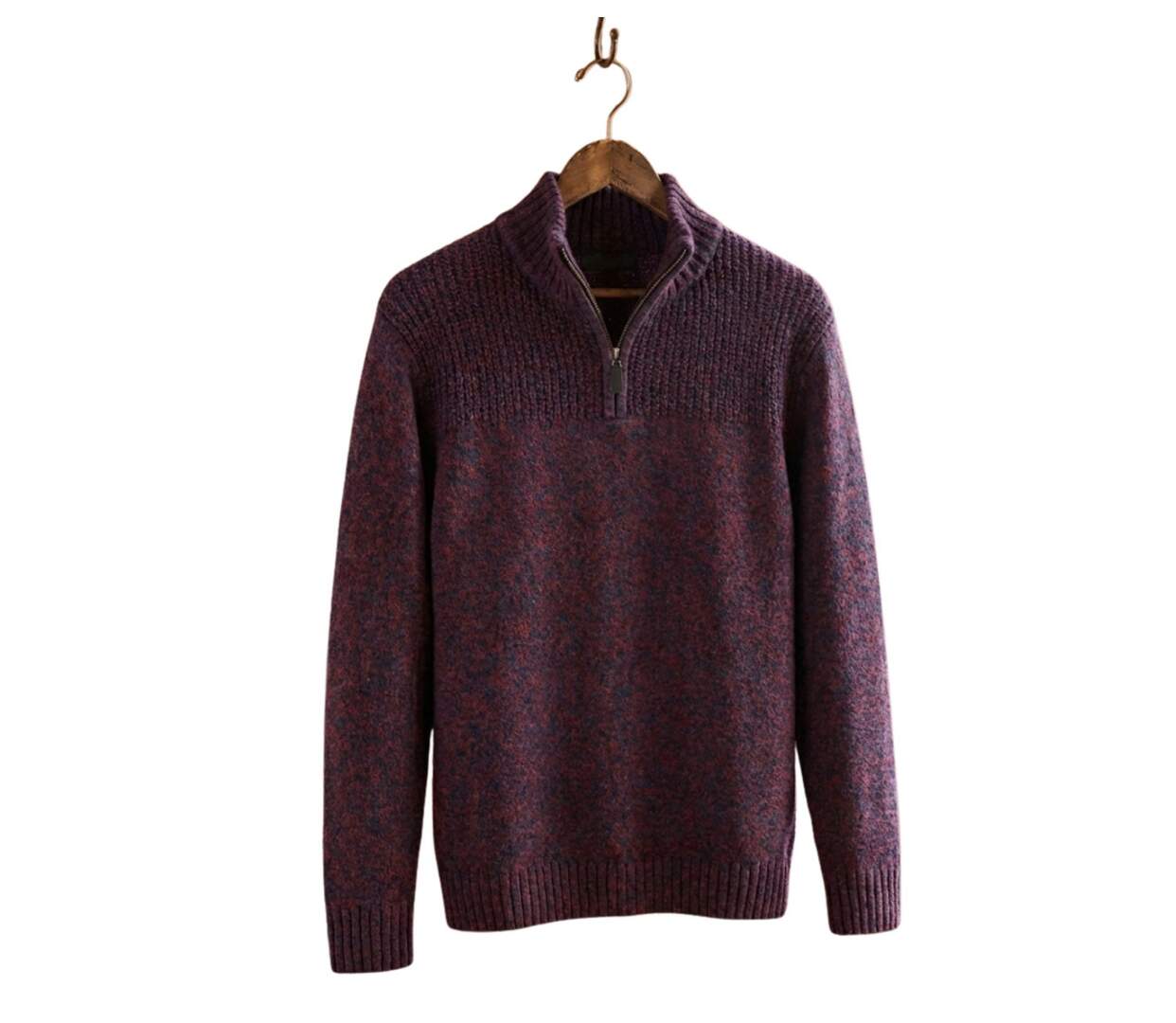 Pull camionneur col montant zippé PARTISAN1-5