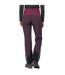 Pantalon De Ski Alpspitze Femme Violet Clair Jack Wolfskin-3