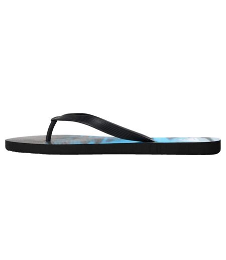 Mens Logo Flip Flops Black Quiksilver