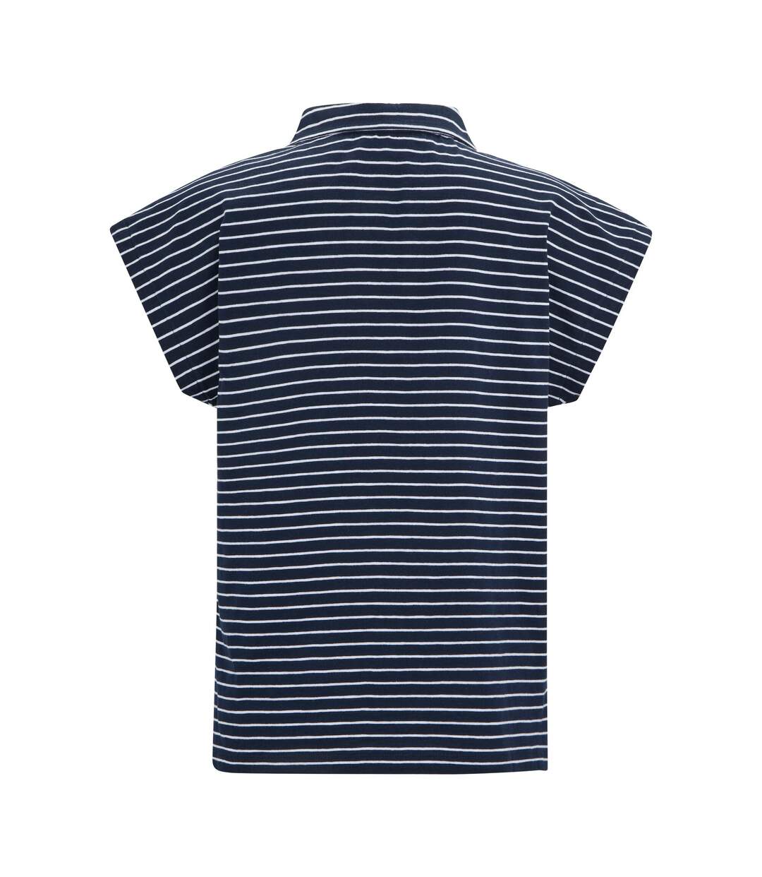 T-shirt Lorana Femme Bleu Marine Blanc Regatta-2