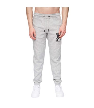 Mens curveball sweatpants grey marl Henleys