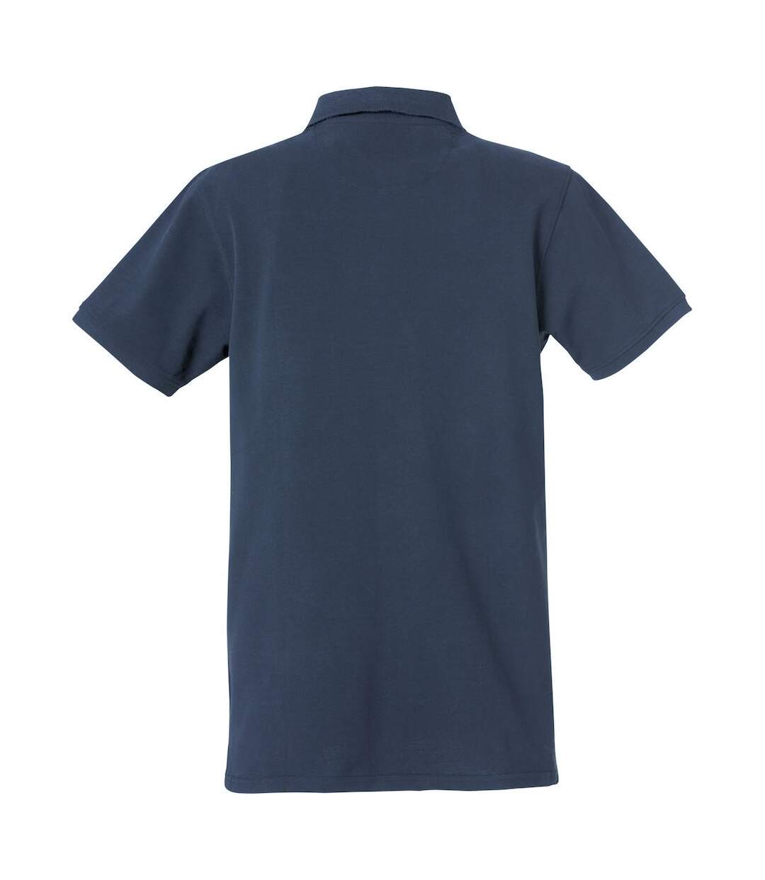 Polo Heavy Premium Homme Bleu Marine Foncé Clique-2