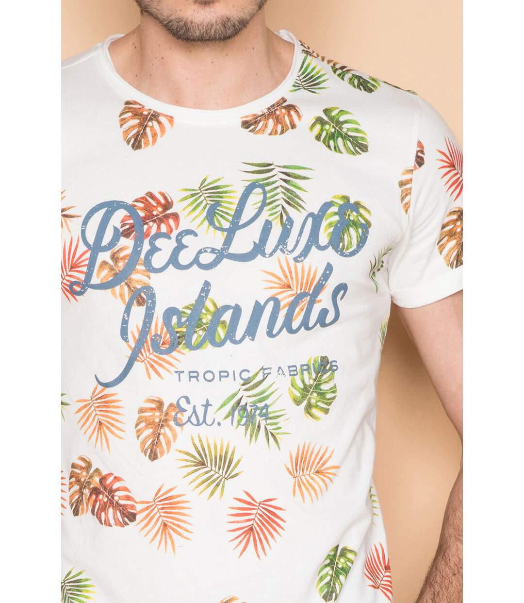 T-shirt à motif floral FRESH Light Kaki