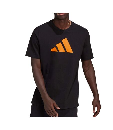 T-shirt Noir Homme Adidas 4757