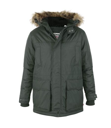 Mens d555 lovett kingsize parka khaki Duke