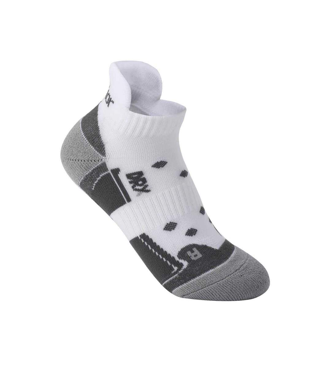 Lot De 2  Socquettes Femme Blanc Gris-blanc Karrimor-2