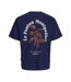 T-Shirt marine homme jack & jones paros-3