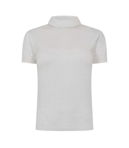 Sweat Manches Courtes Femme Blanc Puma