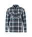 Mens Regular Long-sleeved Shirt Green Gelert-1