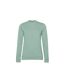 Sweat Femme Vert De Gris B&C-1