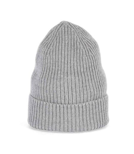 Native Spirit Merino Wool Beanie (Moon Grey Heather) - UTPC5108