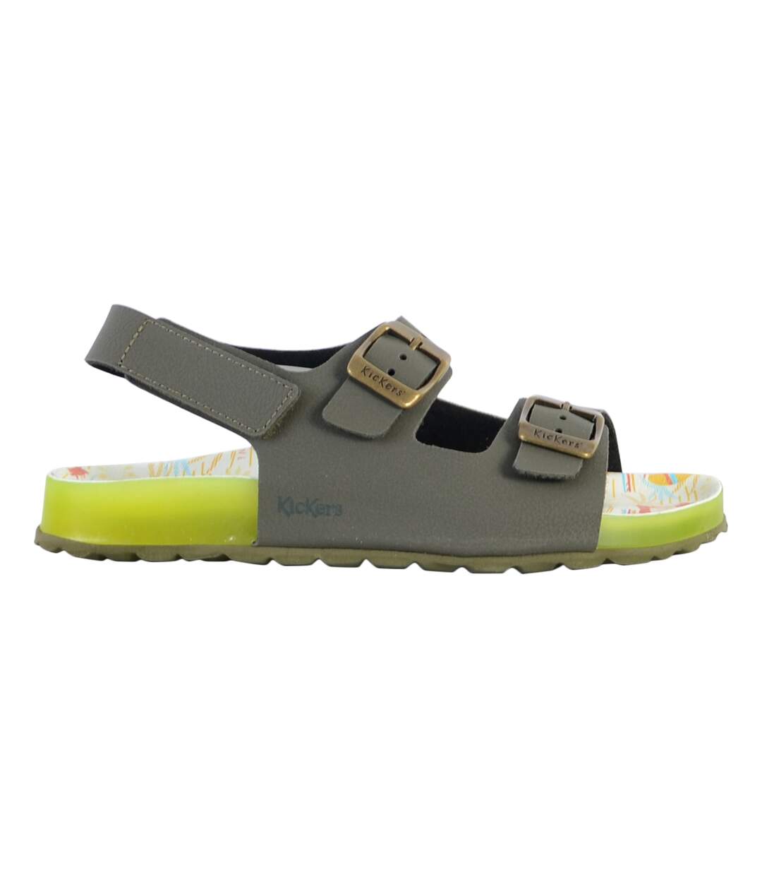 Mules à Scratch Plate Enfant Kickers Sunyva-2