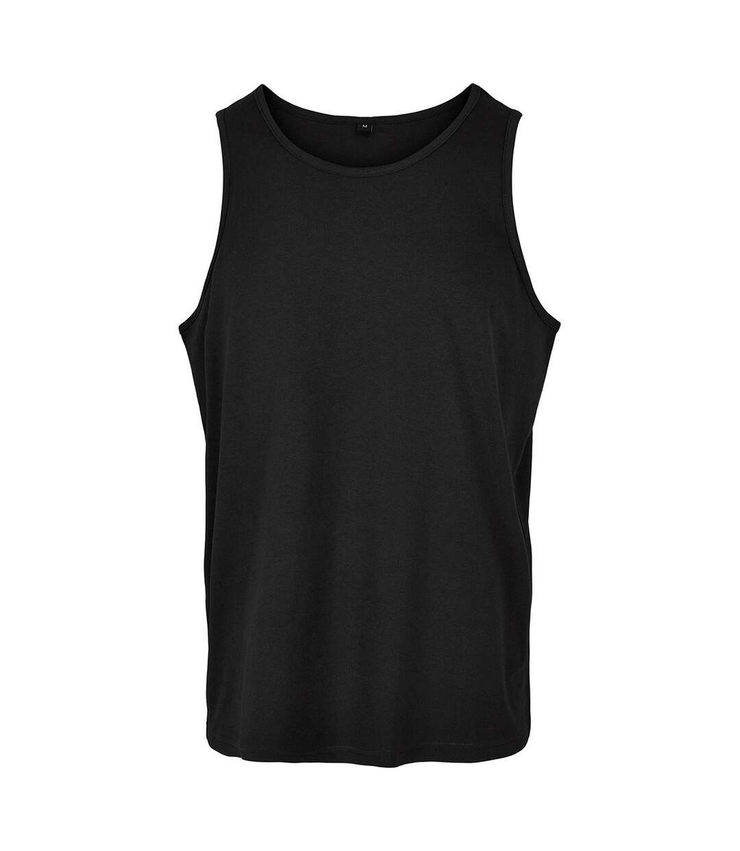 Débardeur Motif/style Uni Homme Noir Build Your Brand-2