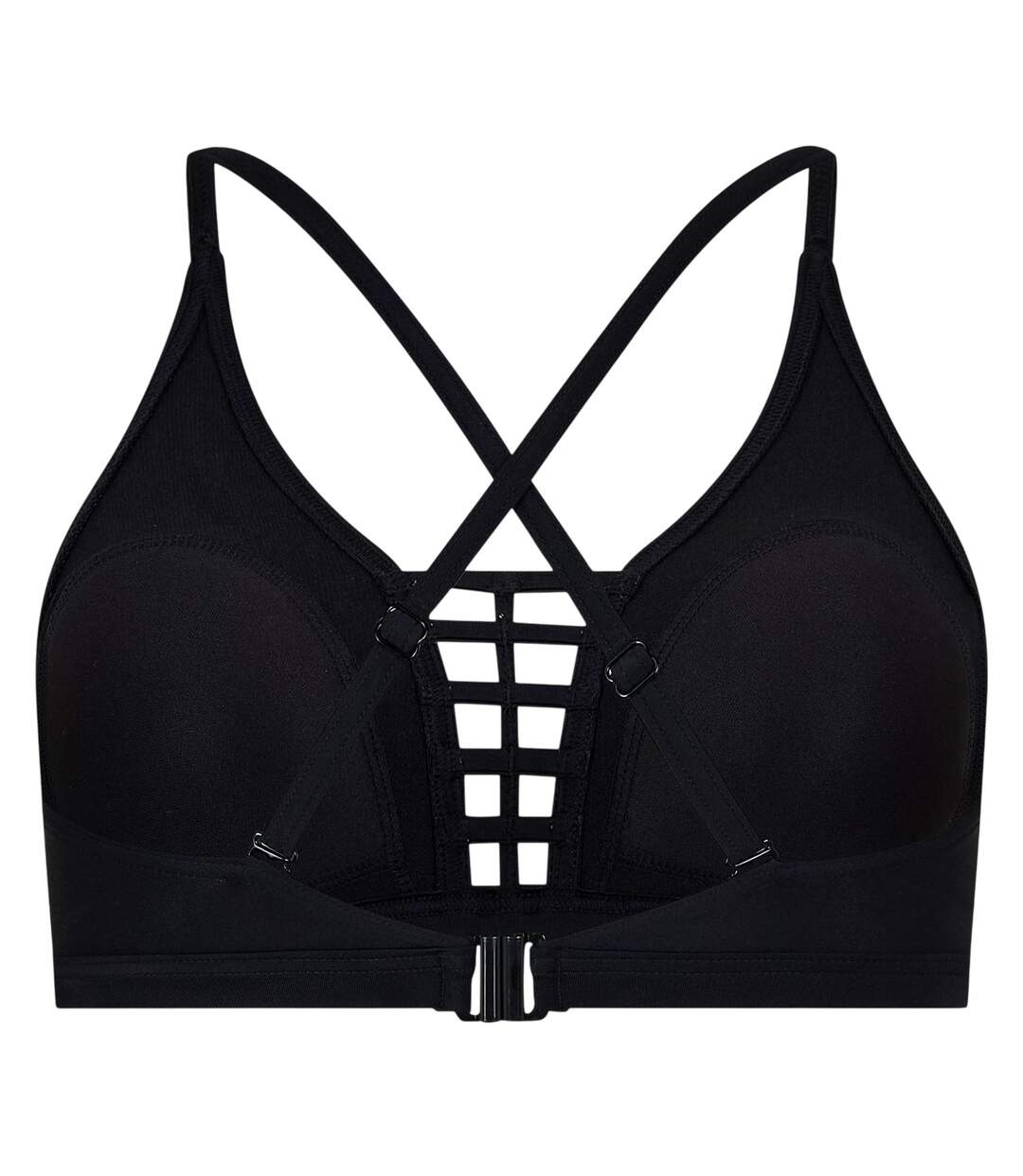 Haut Court Motif/style Échelle Femme Noir Zoggs-3