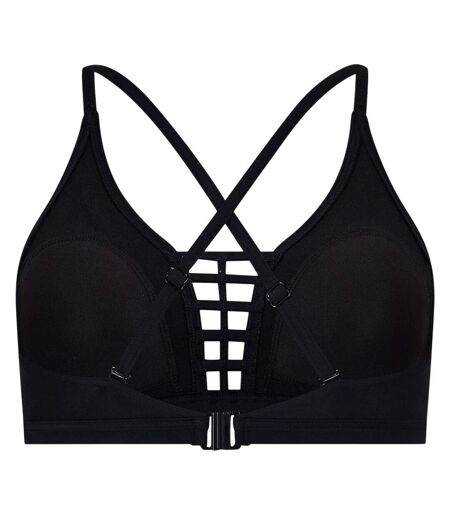 Haut Court Motif/style Échelle Femme Noir Zoggs