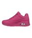 Baskets Uno Stand On Air Femme Rose Skechers-2