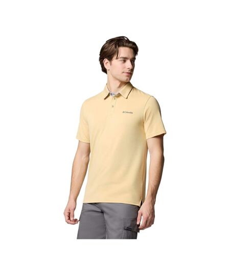 Polo Nelson Point Homme Jaune Columbia