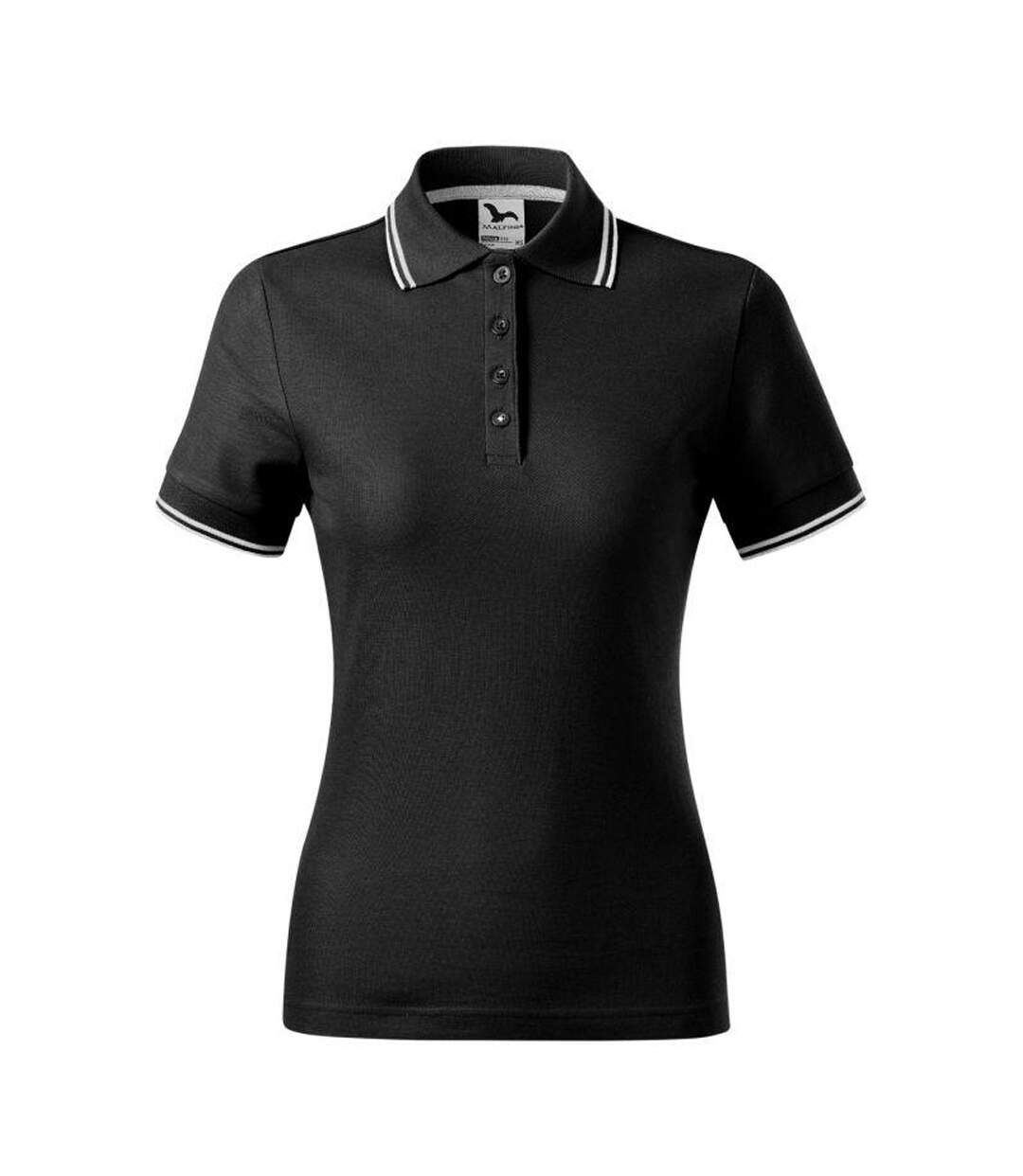 Polo Focus Femme Noir Malfini-1