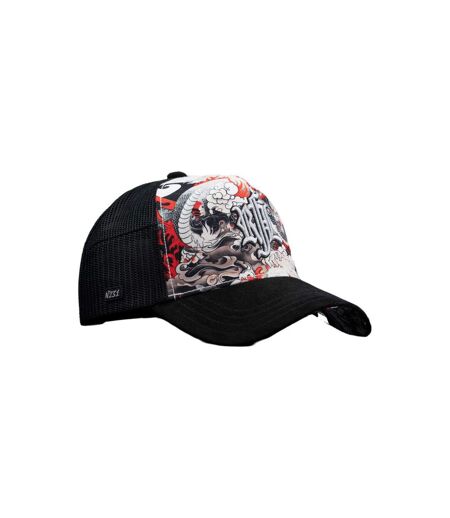 Casquette trucker avec filet bi-matière Dragon Rock'n Free Life