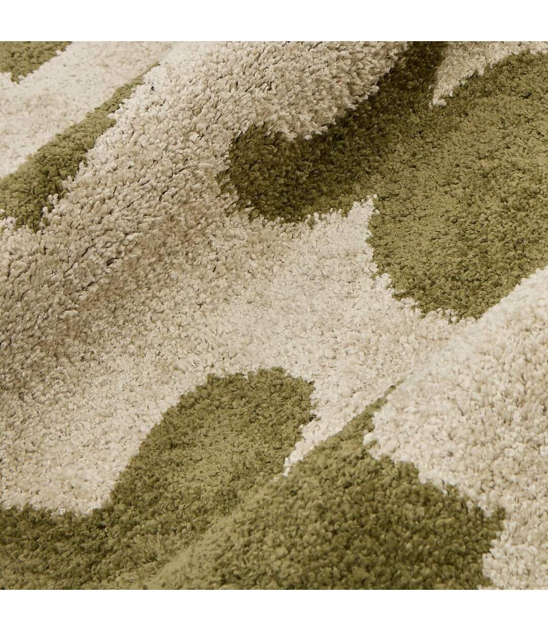 Tapis de Salon Déco Nyero 160x230cm Kaki-3