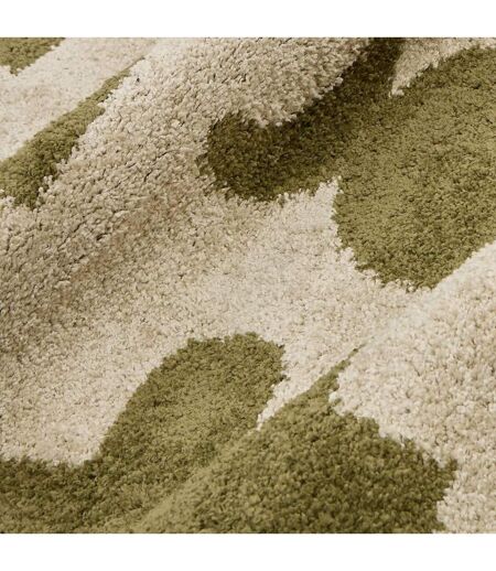 Tapis de Salon Déco Nyero 160x230cm Kaki