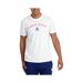 T-shirt blanc homme le coq sportif graphic-1